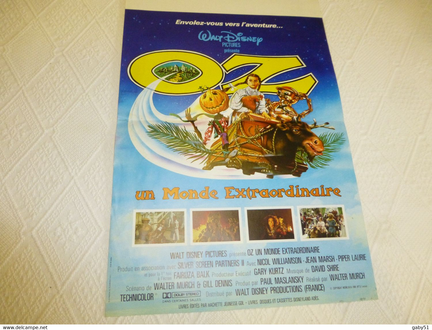 OZ Walt Disney, Affiche Originale Du Film, Un Monde Extraordinaire ; Ref AFF 10 - Affiches