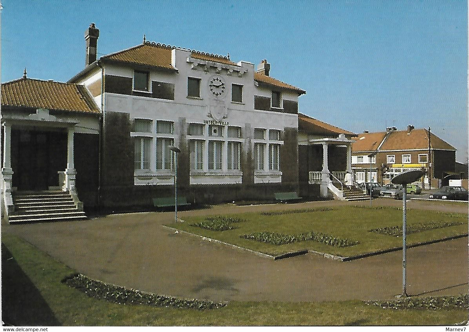 80 Somme - CPM - LONGUEAU - Hôtel De Ville Et Poste - 1983 - - Longueau