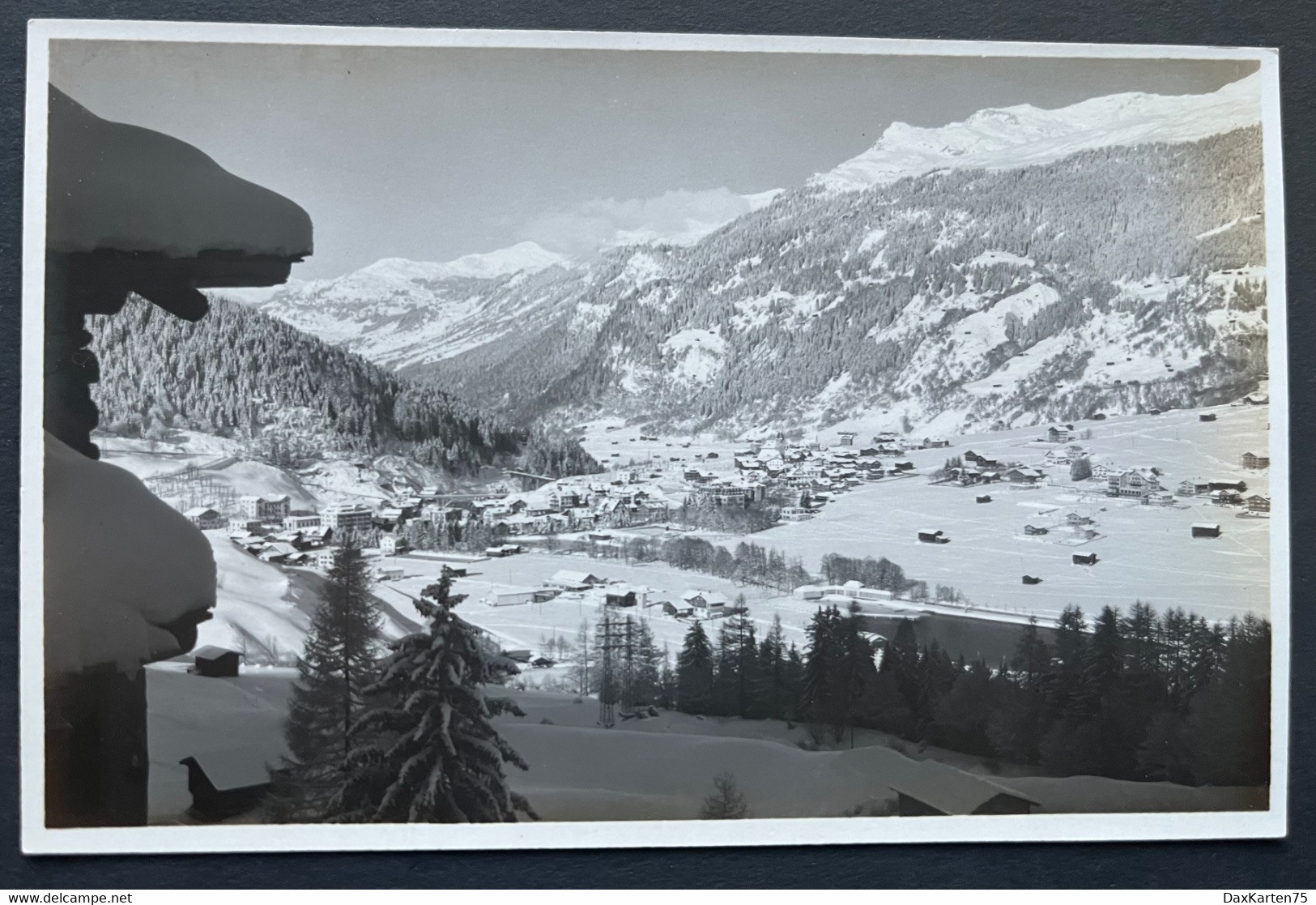 Klosters Im Winter/ Fotokarte - Klosters