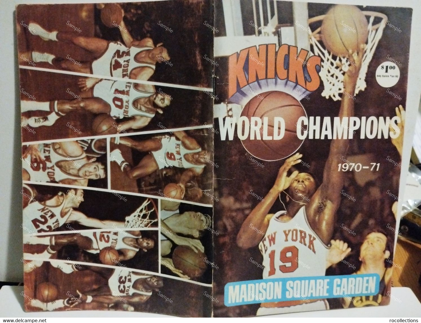 Basket Magazine New York Knicks World Champions 1970-71 - 1950-Heden