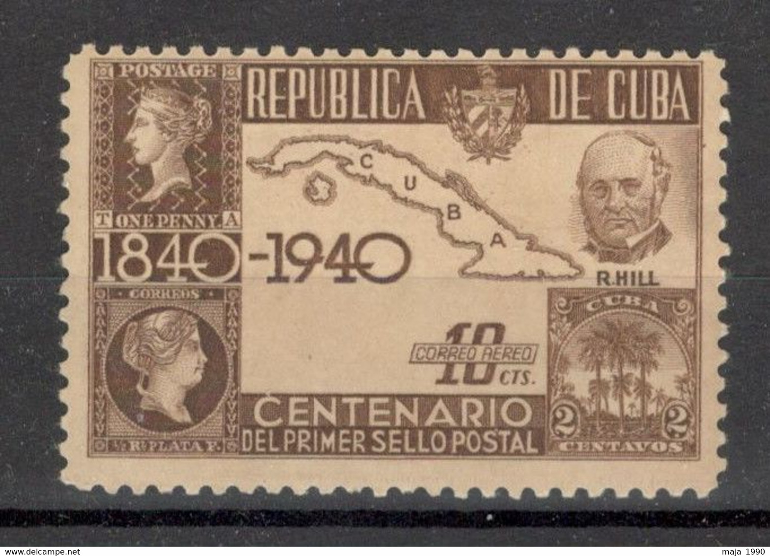 CUBA - MNH STAMP - ANNIVERSARY POSTAGE STAMP - 1940. - Nuevos