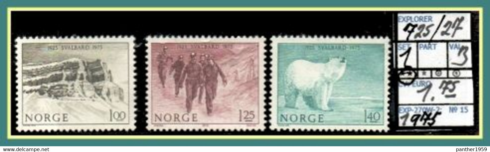 EUROPE>NORWAY##EXPLORING- ARTIC-POLAR#SEA# MNH** (EXP-270W-2 (15) - Arctische Fauna