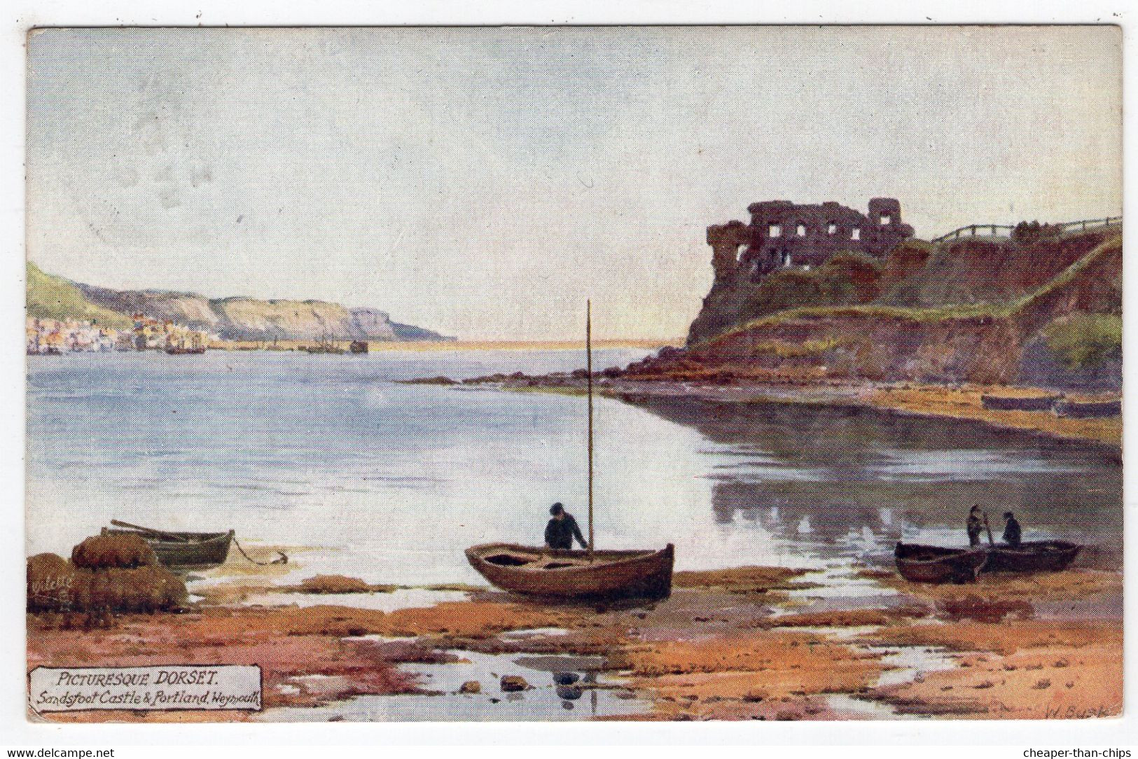 WEYMOUTH - Sandbanks Castle And Portland - Tuck Oilette 7700 - Weymouth