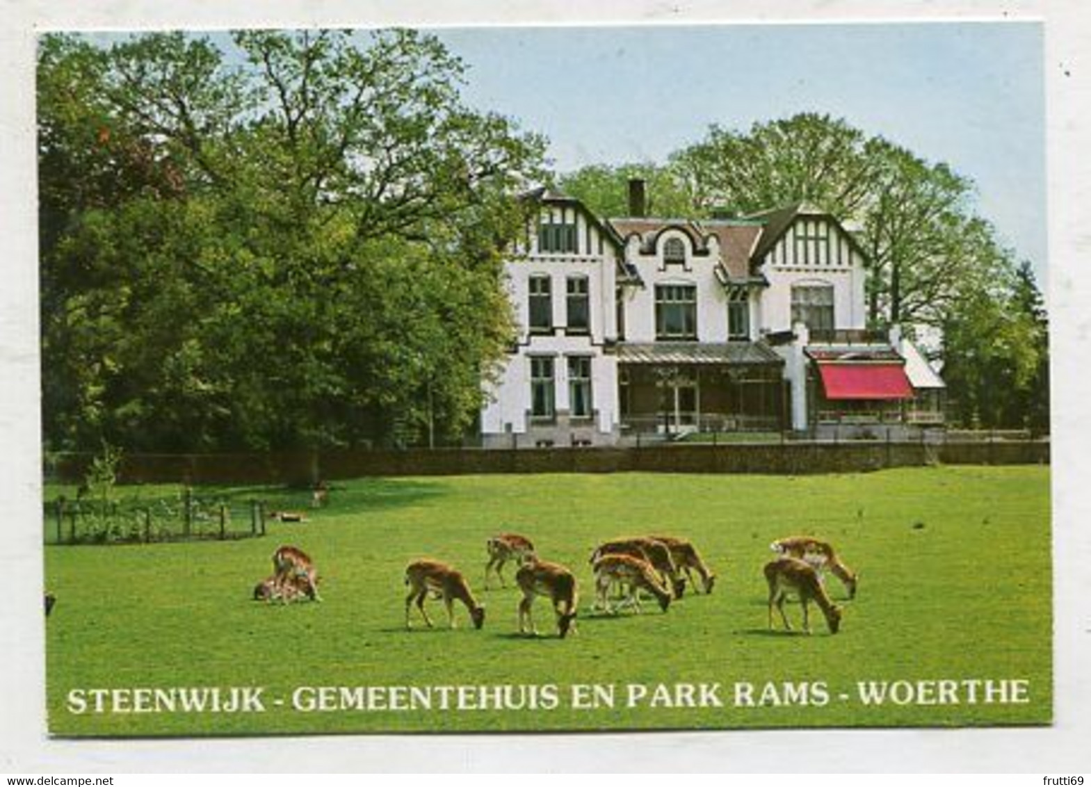 AK 086238 NETHERLANDS - Steenwijk - Gemeentehuis En Park Rams - Woerthe - Steenwijk