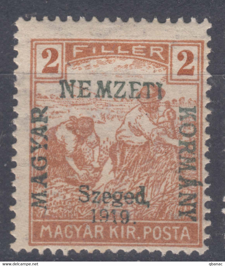 Hungary Szegedin Szeged 1919 Mi#6 Mint Hinged - Szeged