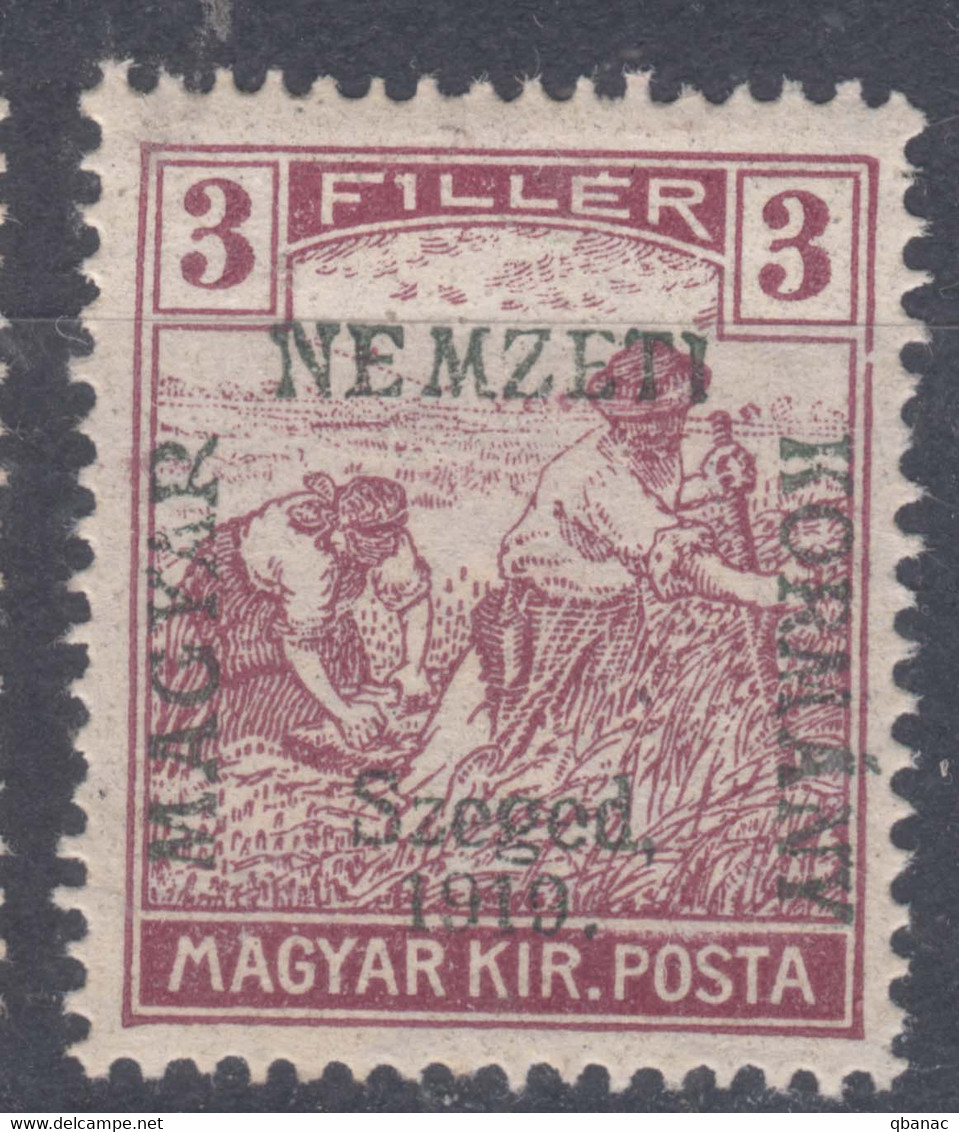 Hungary Szegedin Szeged 1919 Mi#7 Mint Hinged - Szeged