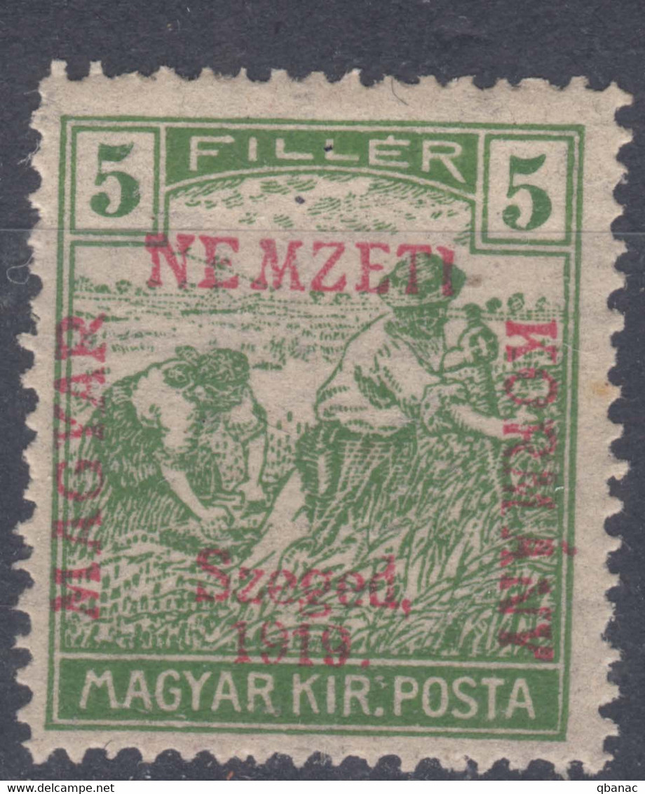 Hungary Szegedin Szeged 1919 Mi#8 Mint Hinged - Szeged