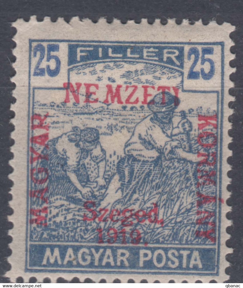 Hungary Szegedin Szeged 1919 Mi#12 Mint Hinged - Szeged