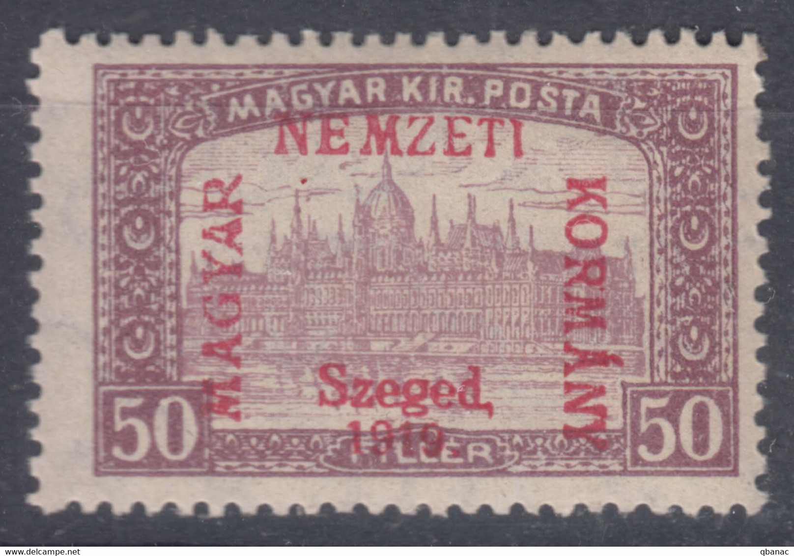 Hungary Szegedin Szeged 1919 Mi#13 Mint Hinged - Szeged