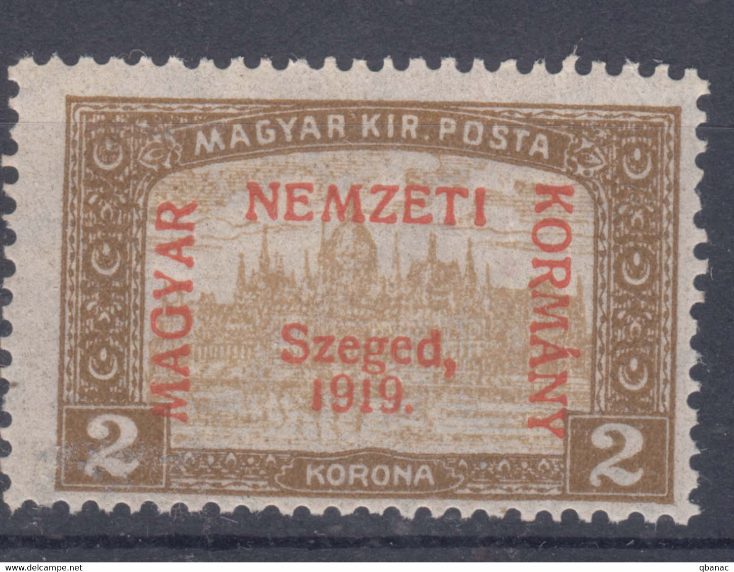 Hungary Szegedin Szeged 1919 Mi#17 Mint Hinged - Szeged