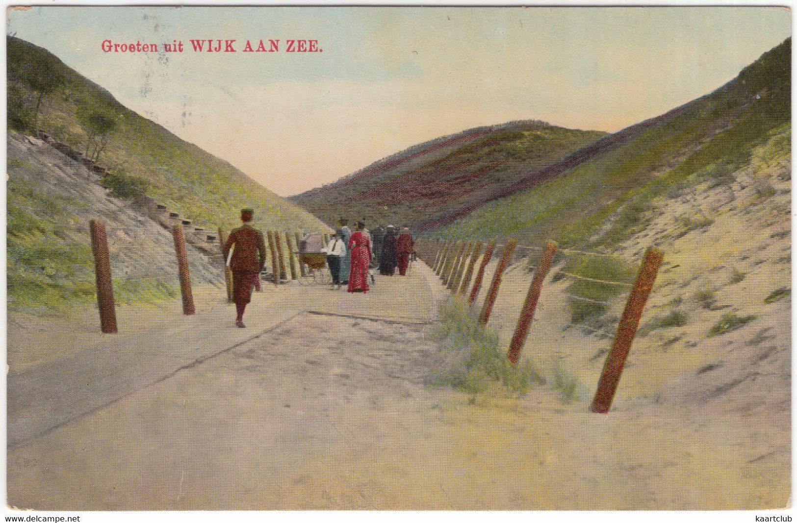 Groeten Uit Wijk Aan Zee -  (Nederland/Noord-Holland)  - 1917 - Wijk Aan Zee