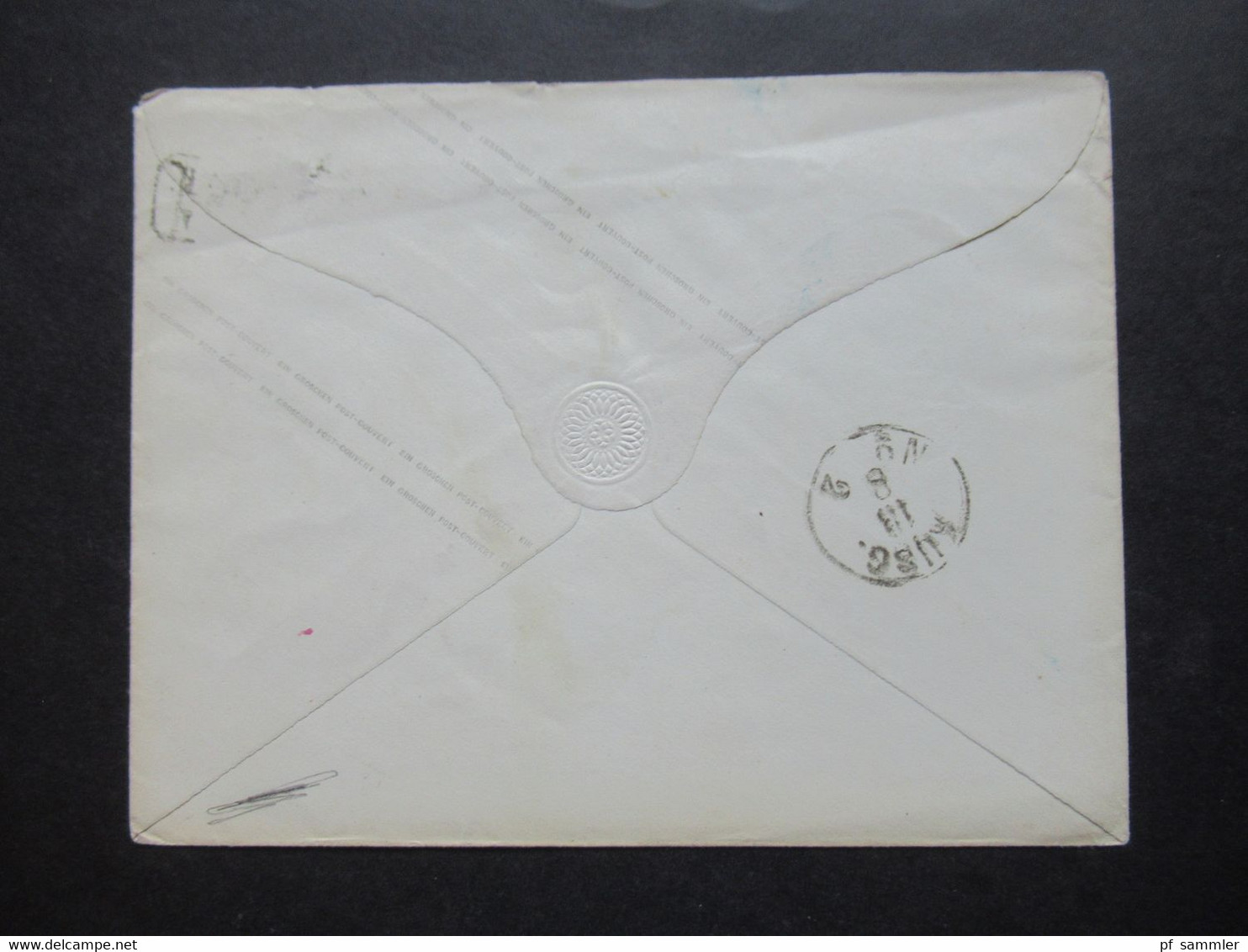 DR 1872 Ganzsachen Umschlag U1 II B 1 Groschen Adler Mit Kleinem Brustschild Stempel Ra2 Dresden Nach Bonn Gesendet - Lettres & Documents