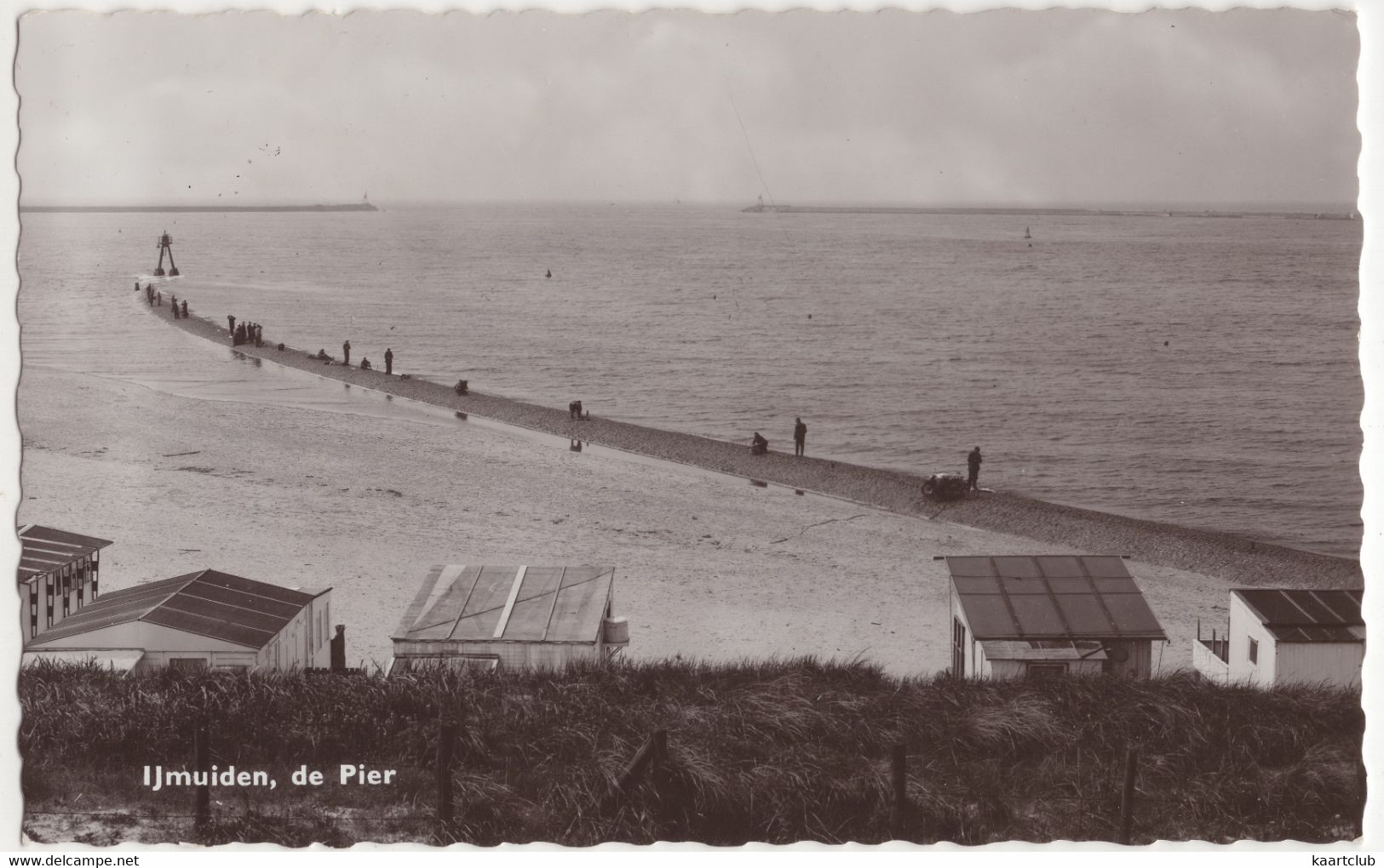 IJmuiden, De Pier -  (Nederland/Noord-Holland) - 1962 - IJmuiden