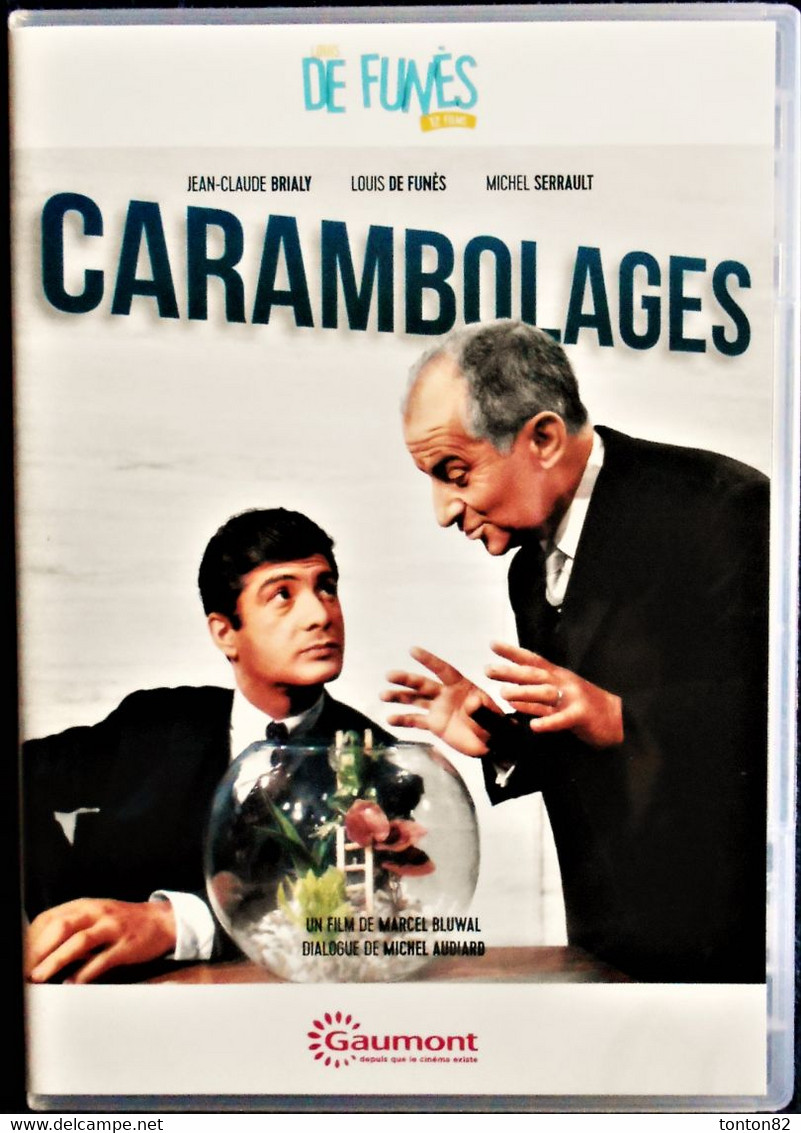 CARAMBOLAGES - Louis De Funès - Jean-Claude Brialy - Michel Serault -  Remastérisé . - Komedie