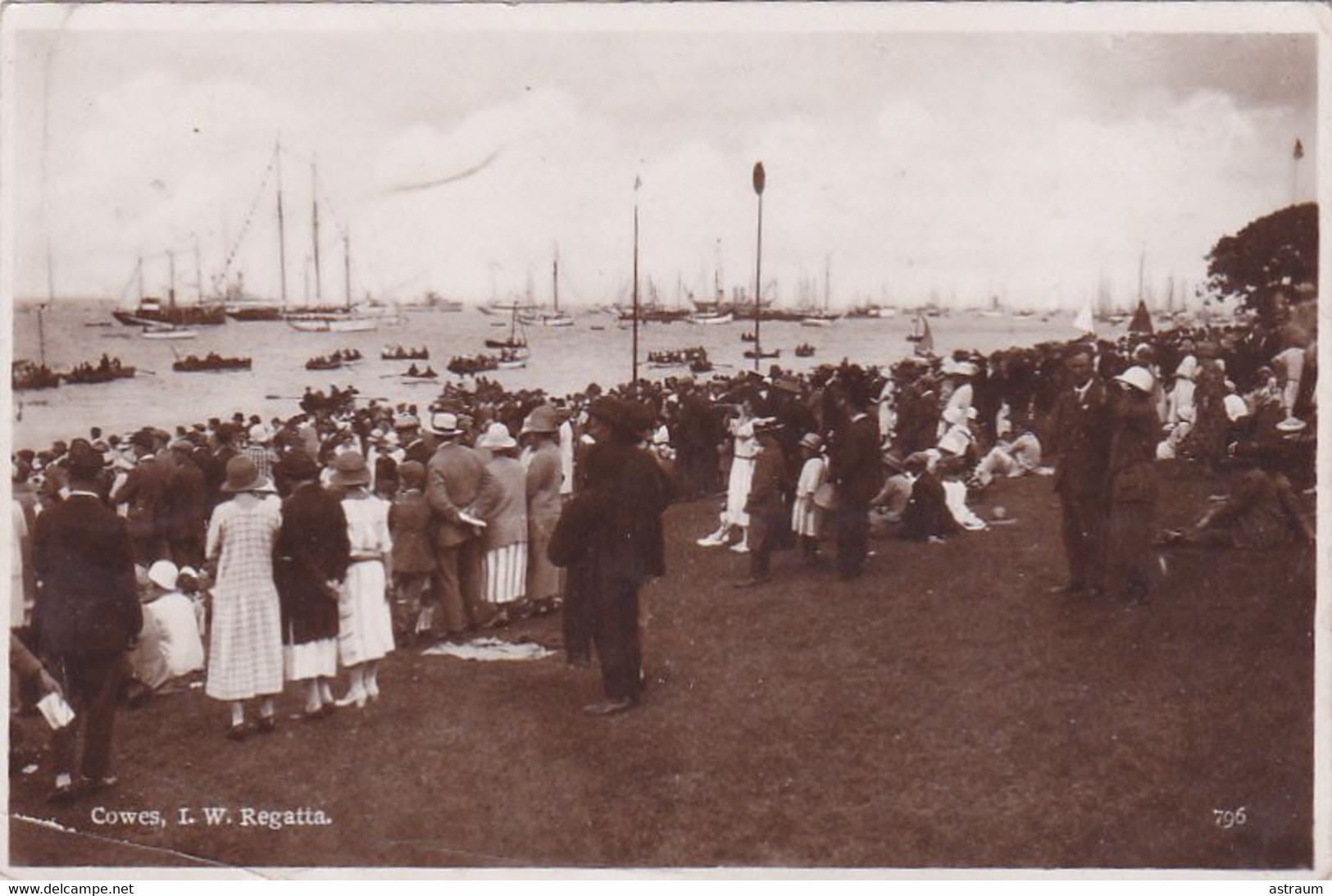 Cpa ( Photo Card )- Royaume Uni - Isle Of Man -- Cowes - L.W. Ragatta - - Isle Of Man