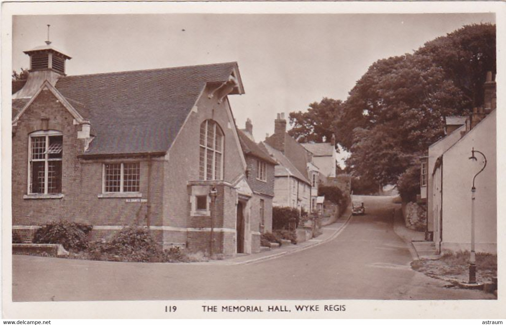 Cpa ( Photo Card )- Royaume Uni - The Memorial Hall , Wyke Regis , 119- - Weymouth