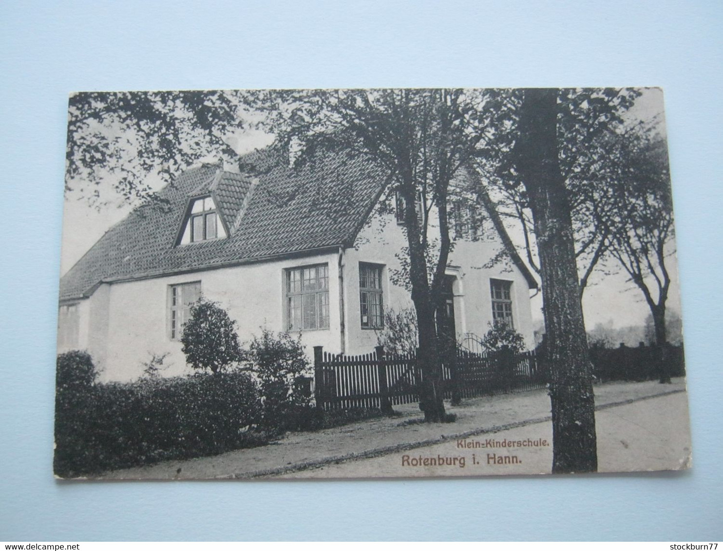 ROTENBURG , Kleinkinder Schule  ,  Schöne Karte  Um 1917 - Rotenburg (Wuemme)