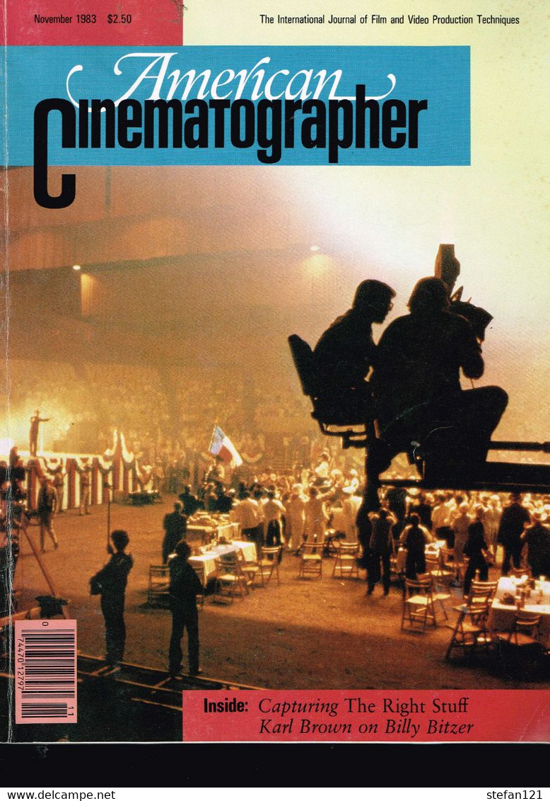 American Cinematographer - November 1983 - 120 Pages 27,8 X 21,3 Cm - Andere & Zonder Classificatie