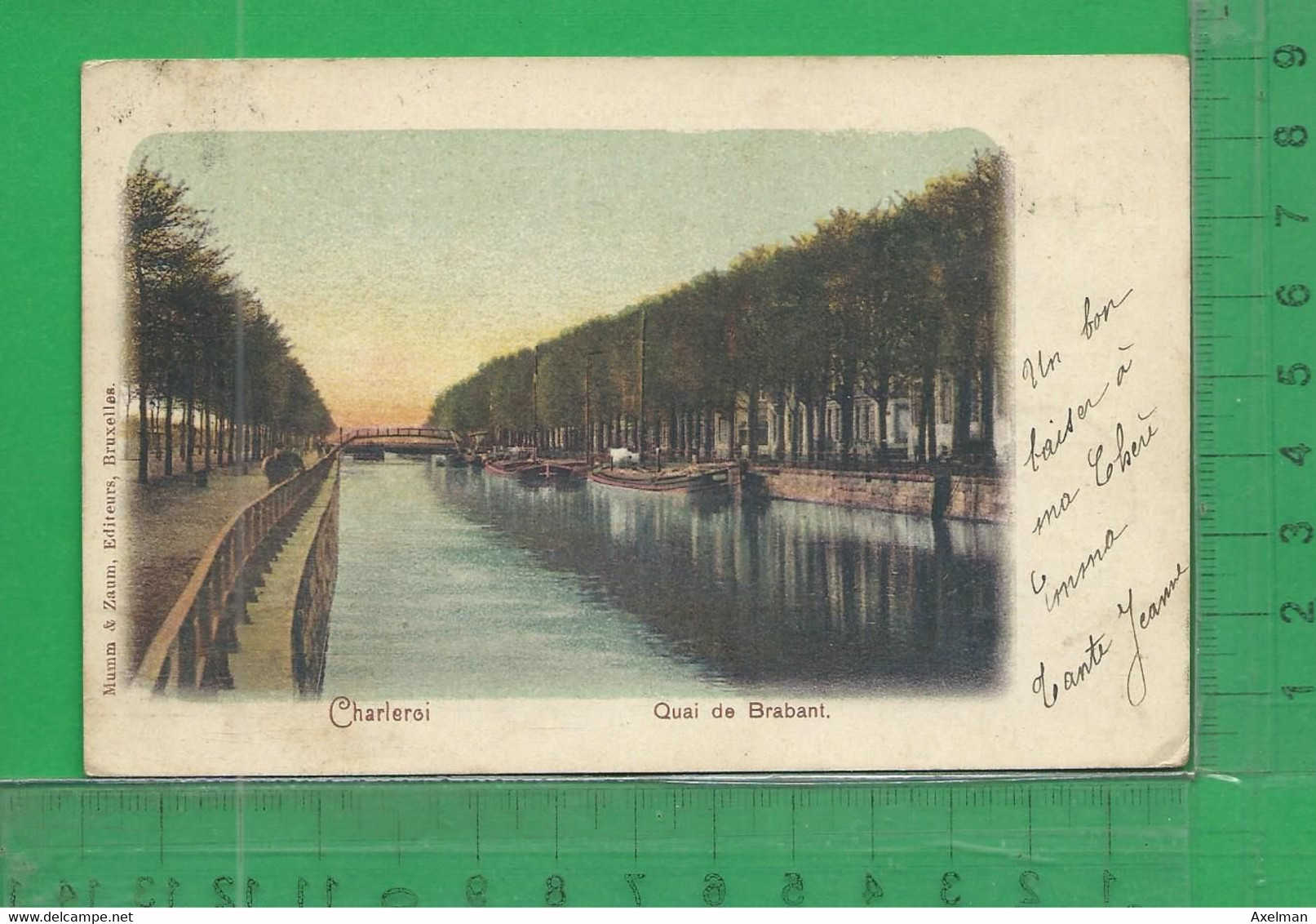 BELGIQUE, HAINAUT, CHARLEROI : Quai De Brabant - Charleroi