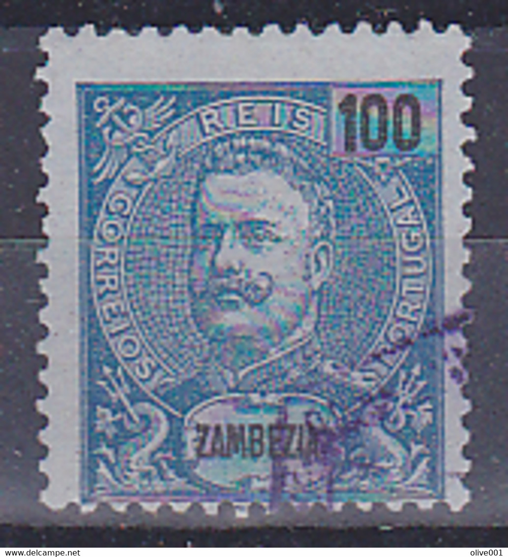 Zambèze - Zambezia – 1898 - Roi - King Carlos - 100 Réis - (0) Oblitéré - Used - Zambezia