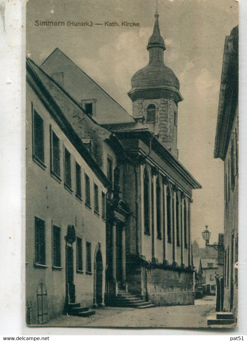 ALLEMAGNE / DEUTSCHLAND - Simmern : Kath. Kirche - Simmern