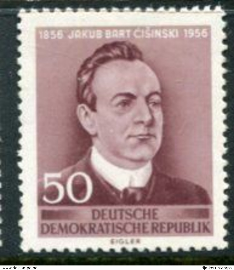 DDR / E. GERMANY 1956 Bart-Cisinski Centenary MNH / **.  Michel  535 - Unused Stamps