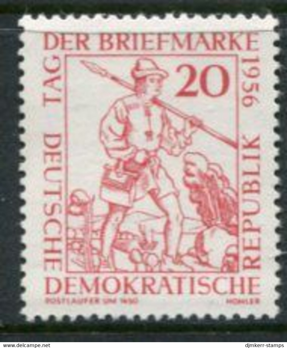 DDR / E. GERMANY 1956 Stamp Day MNH / **.  Michel  544 - Unused Stamps