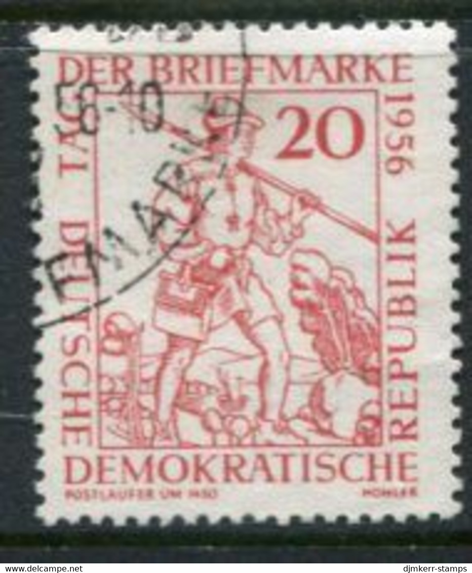DDR / E. GERMANY 1956 Stamp Day Used.  Michel  544 - Oblitérés