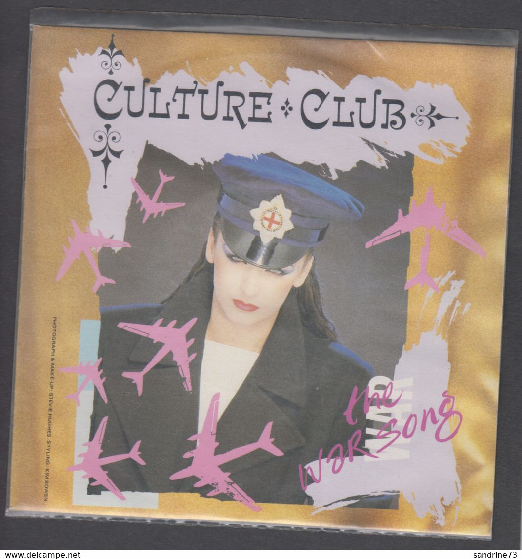 Disque Vinyle 45t - Culture Club - The War Song - Dance, Techno & House