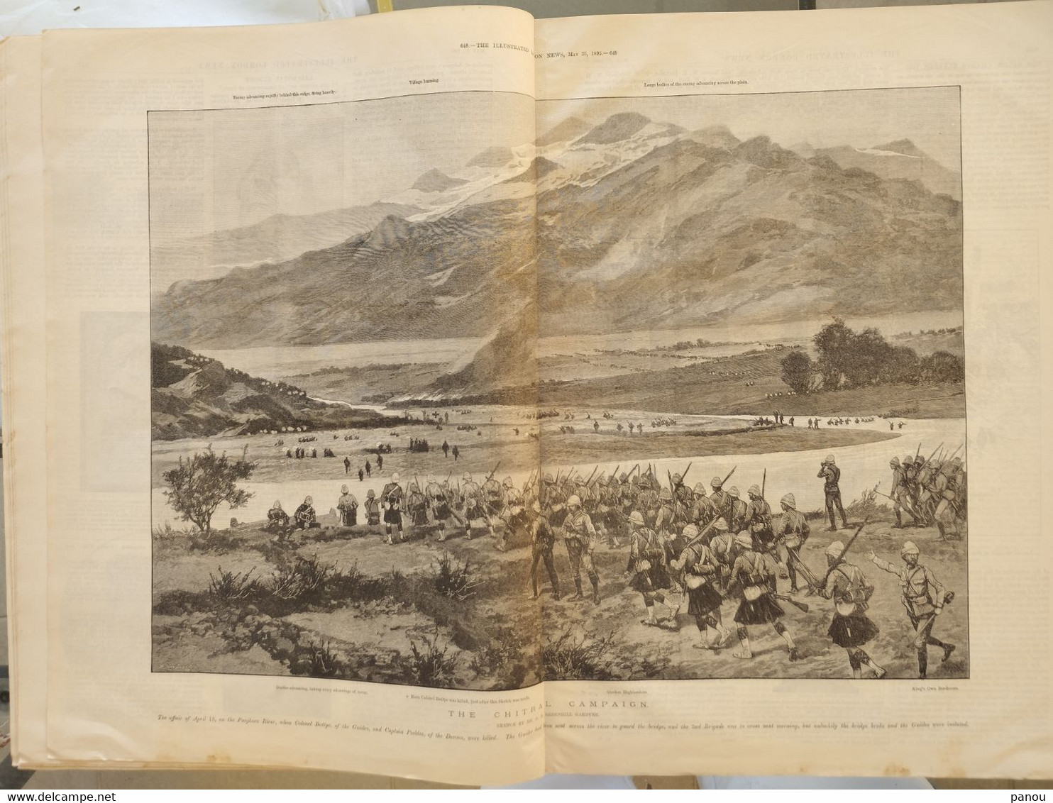 THE ILLUSTRATED LONDON NEWS 2927, MAY 25,1895. WARWICKSHIRE THE CHITRAL CAMPAIGN, PAKISTAN - Autres & Non Classés