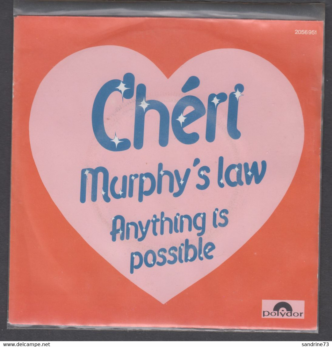 Disque Vinyle 45t - Chéri - Murphy's Law - Dance, Techno En House