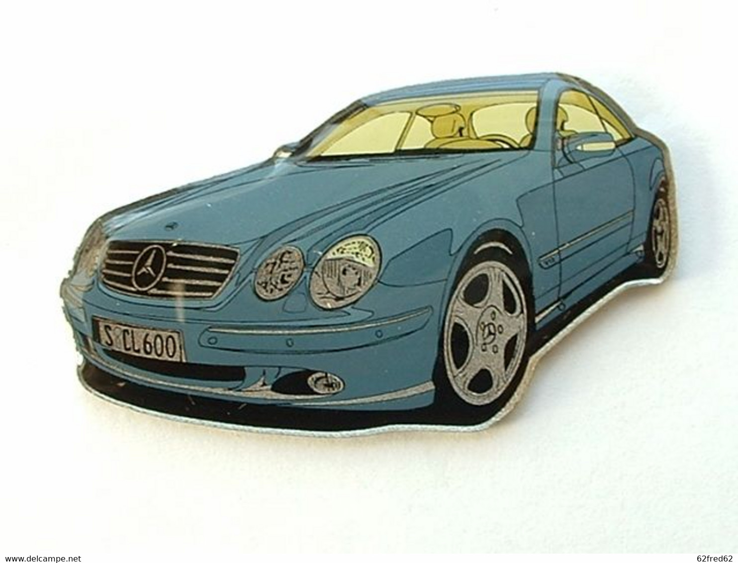 Pin's MERCEDES CL 600 BLEUE - Mercedes