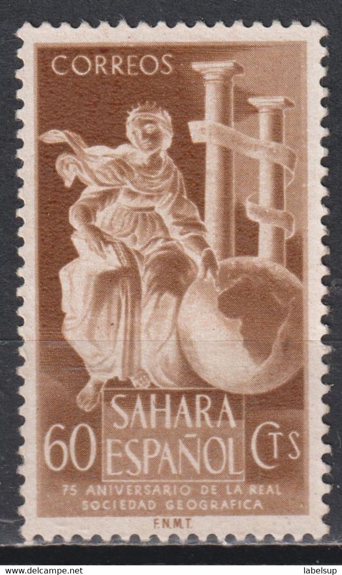 Timbre Neuf Du Levant Français De 1903 N°17 Sahara Espagnol De 1953 N°90 - Sahara Español