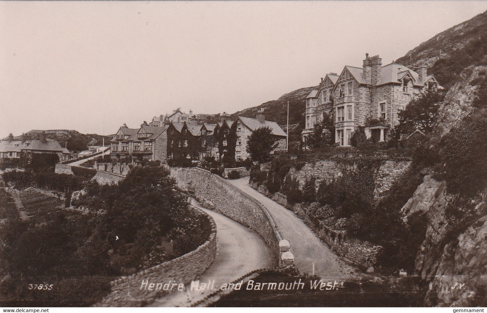 BARMOUTH  -HENDRE HALL AND BARMOUTH WEST - Merionethshire