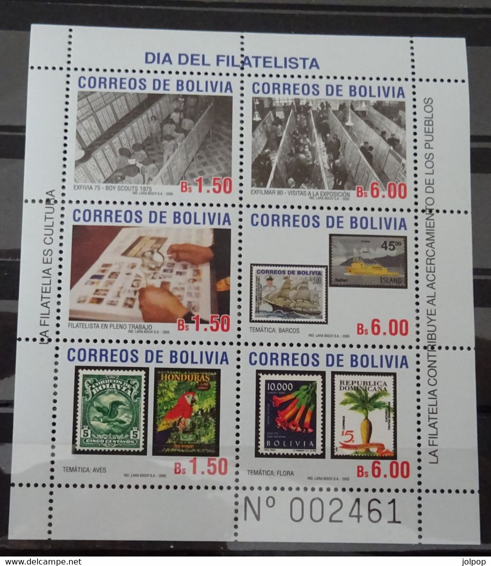 &CLA.RO& BOLIVIA  ACCORDING TO MICHEL NEARLY  COMPLETE 2006 YEARSET MNH** LUXE. - Bolivia