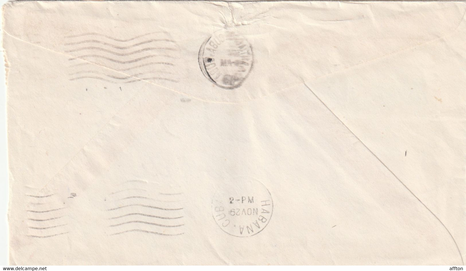 Santiago De Cuba 1963 Cover Mailed - Briefe U. Dokumente