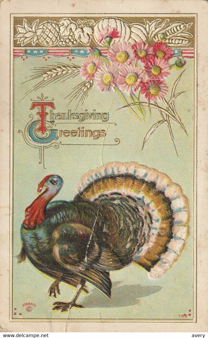 Thanksgiving Greetings  Crease - Thanksgiving