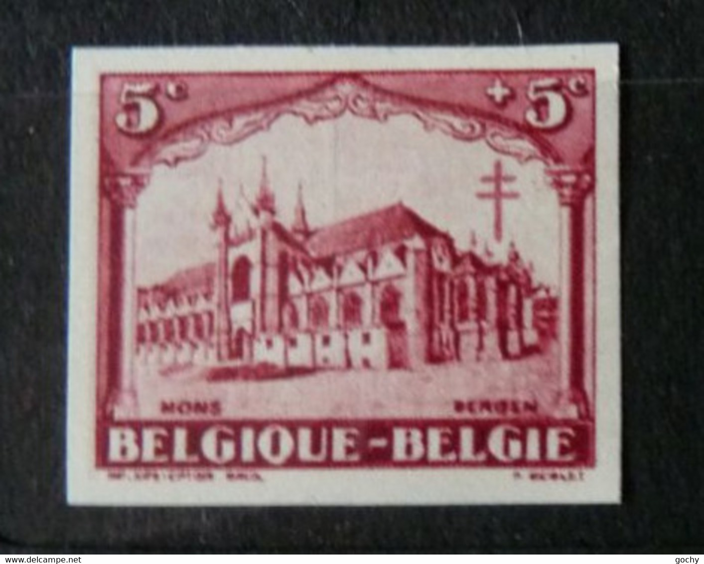 Belgium  :  1928 -  N° 267  ;  Cat.: 12,50€  Essai De Couleur Non Dentelé - Proeven & Herdruk