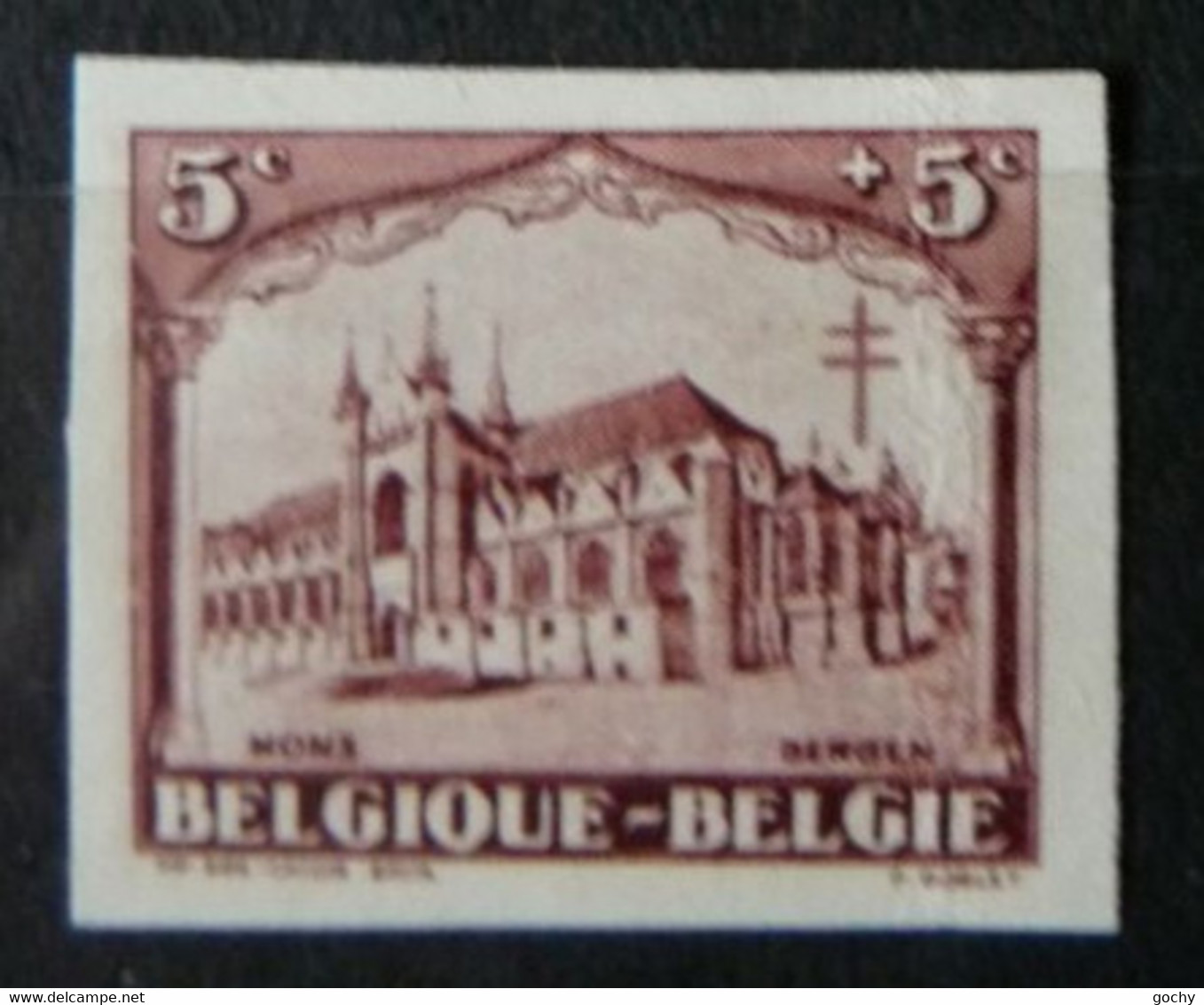 Belgium  :  1928 -  N° 267  ;  Cat.: 12,50€  Essai De Couleur Non Dentelé - Proofs & Reprints