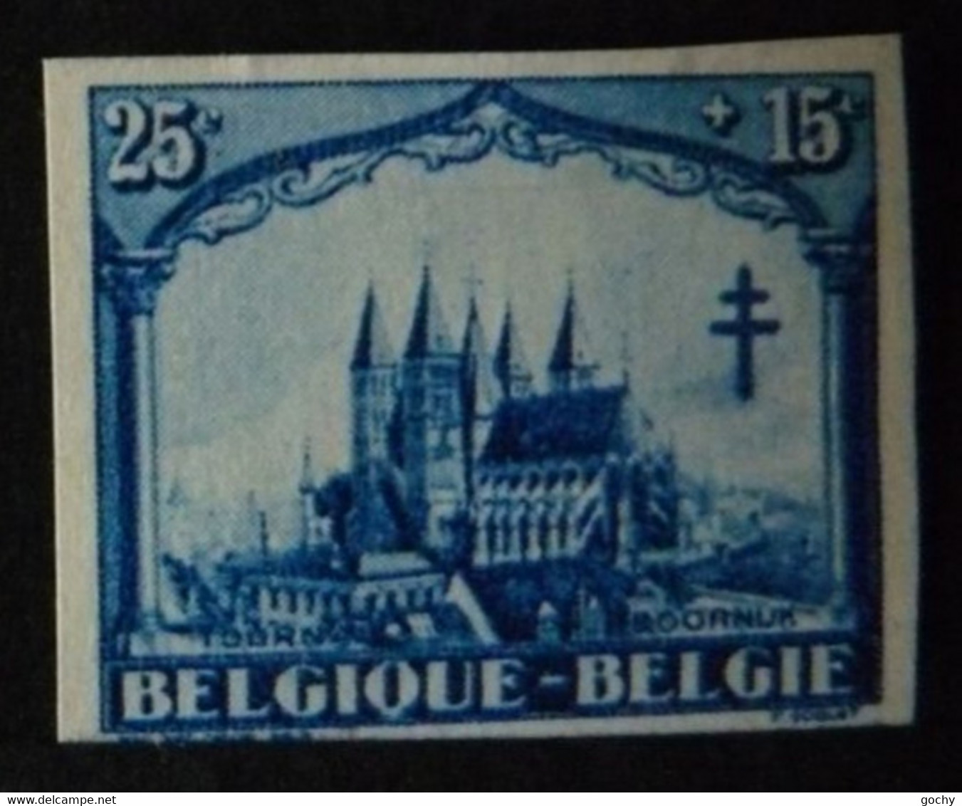 Belgium  :  1928 -  N° 268  ;  Cat.: 20,00€  Essai De Couleur Non Dentelé - Proofs & Reprints