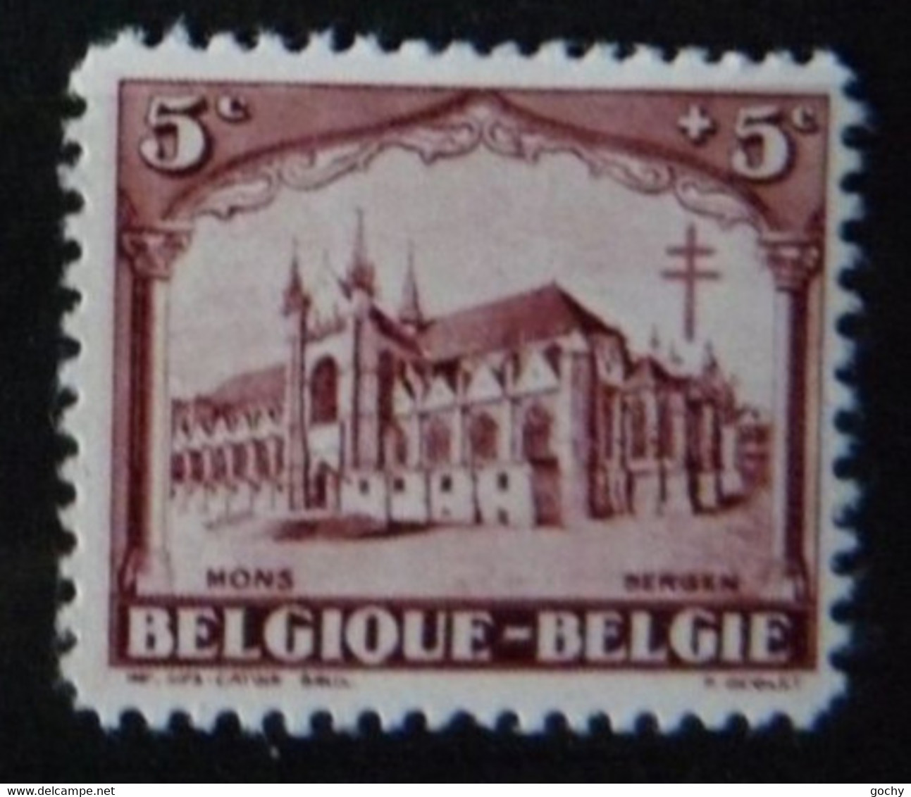 Belgium  :  1928 -  N° 267  ;  Cat.: 12,50€  Essai De Couleur  Dentelé - Proofs & Reprints