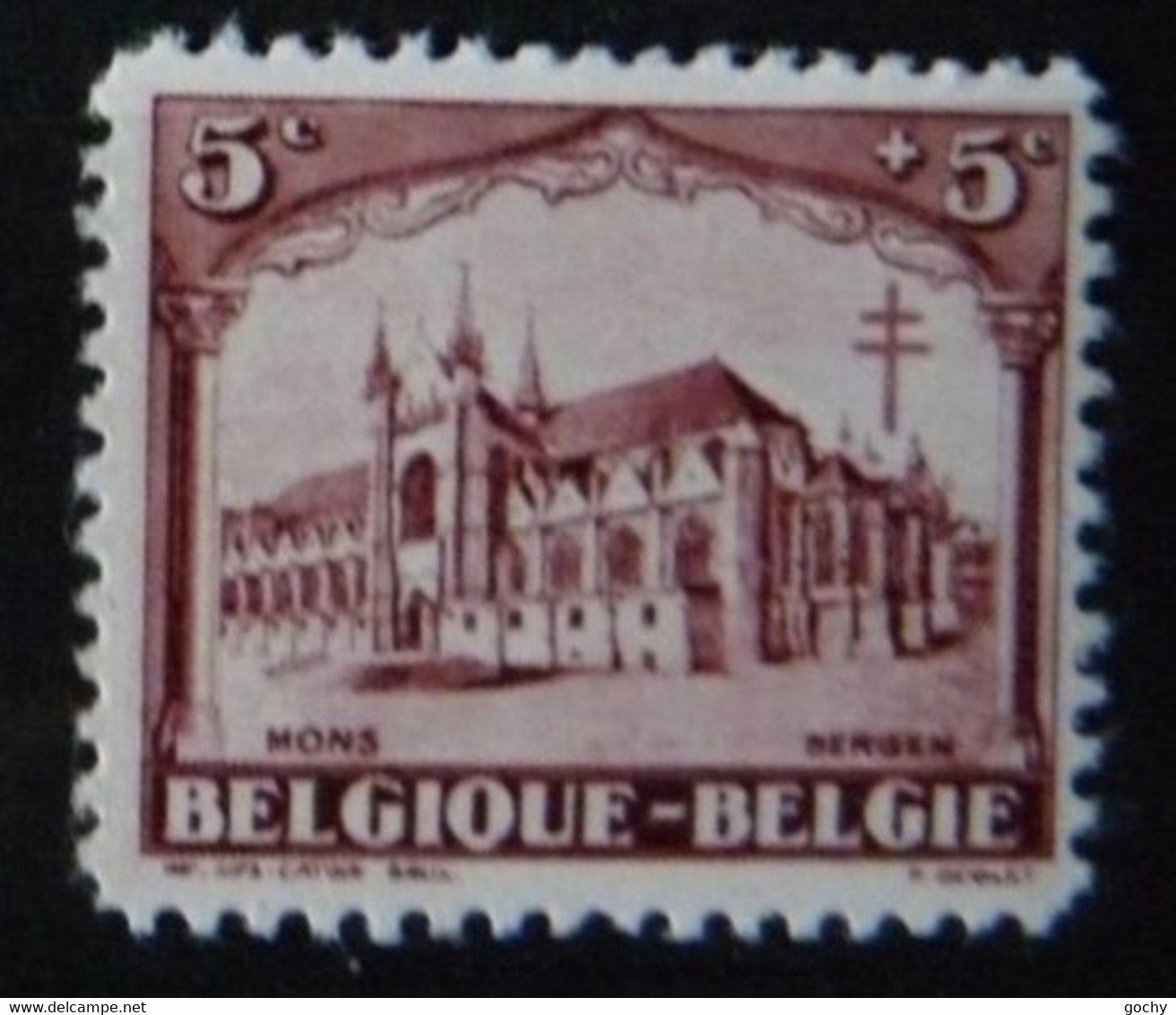 Belgium  :  1928 -  N° 267  ;  Cat.: 12,50€  Essai De Couleur  Dentelé - Proofs & Reprints