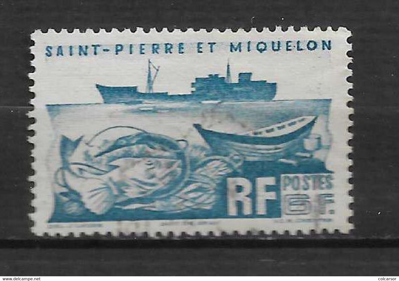 SAINT PIERRE ET MIQUELON N°339" CHALUTIER " - Oblitérés