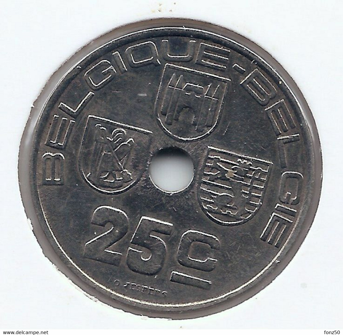 LEOPOLD III * 25 Cent 1939 Frans/vlaams * Nr 7652 - 25 Cents