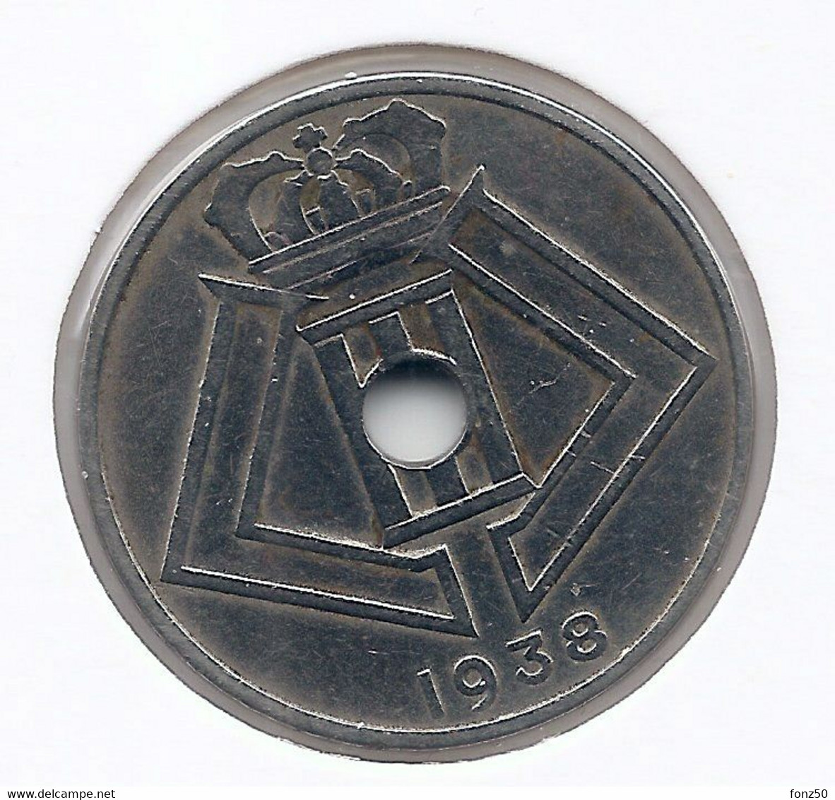 LEOPOLD III * 25 Cent 1939 Frans/vlaams * Nr 7652 - 25 Centimes