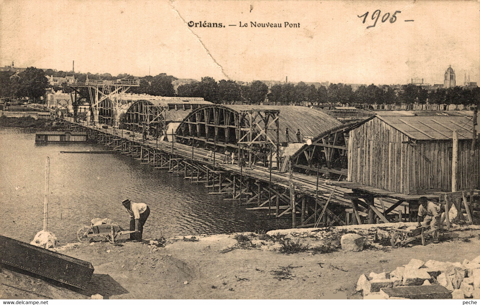 N°97856 -cpa Orléans -le Nouveau Pont- - Orleans