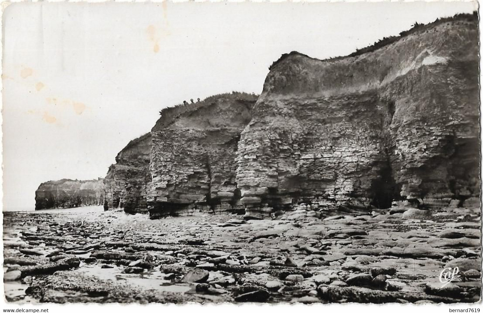 14   Luc Sur Mer - Les Falaises  Vers Lion - Luc Sur Mer