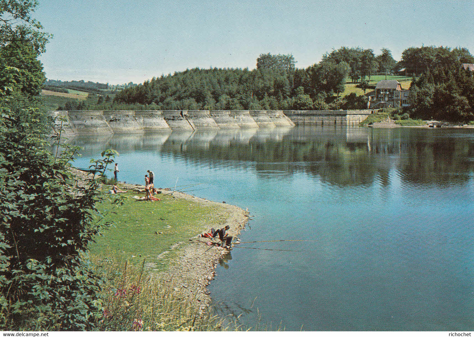 BÜTGENBACH - Talsperre Und See - Barrage Et Lac - Stuwdam En Meer - Butgenbach - Buetgenbach