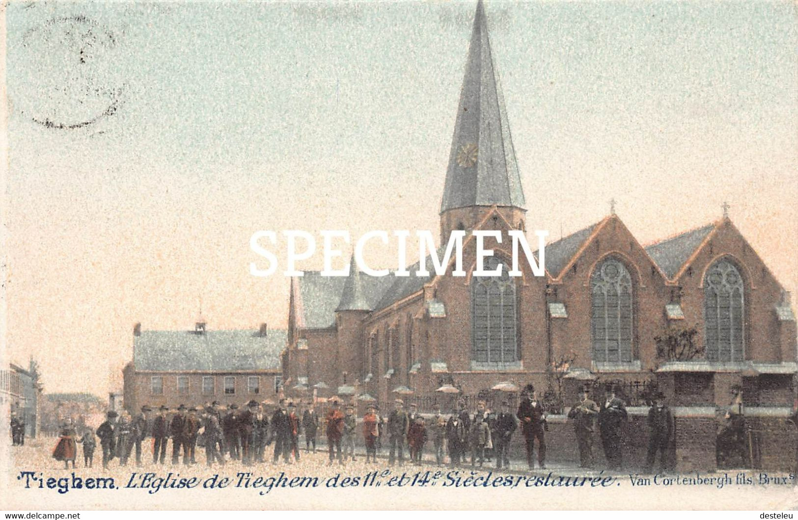 L'Eglise De Tieghem Des 11e Et 14e Siècles Restaurée - Tiegem - Anzegem
