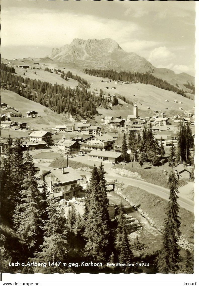 CP De Lech Am Arlberg " Geg. Karhorn " - Lech